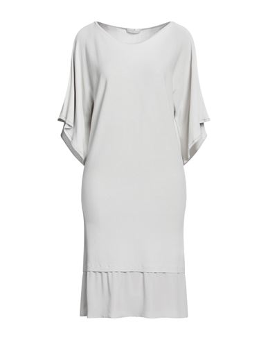 Panicale Woman Mini Dress Off White Size 6 Viscose, Polyester, Acetate, Silk