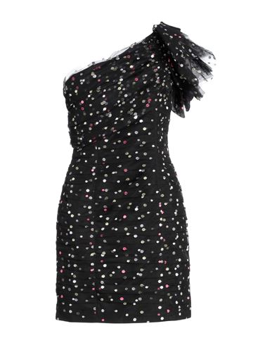 Philosophy Di Lorenzo Serafini Woman Short Dress Black Size 6 Polyester