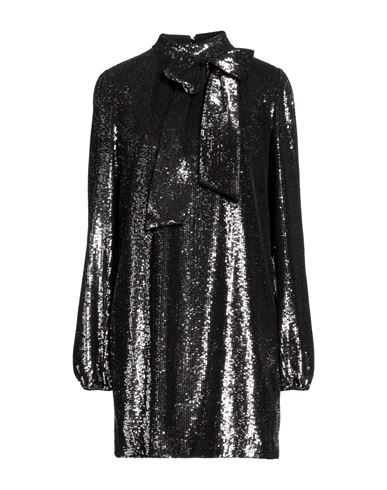 Shop N°21 Woman Mini Dress Lead Size 4 Polyester, Elastane, Acetate, Silk In Grey