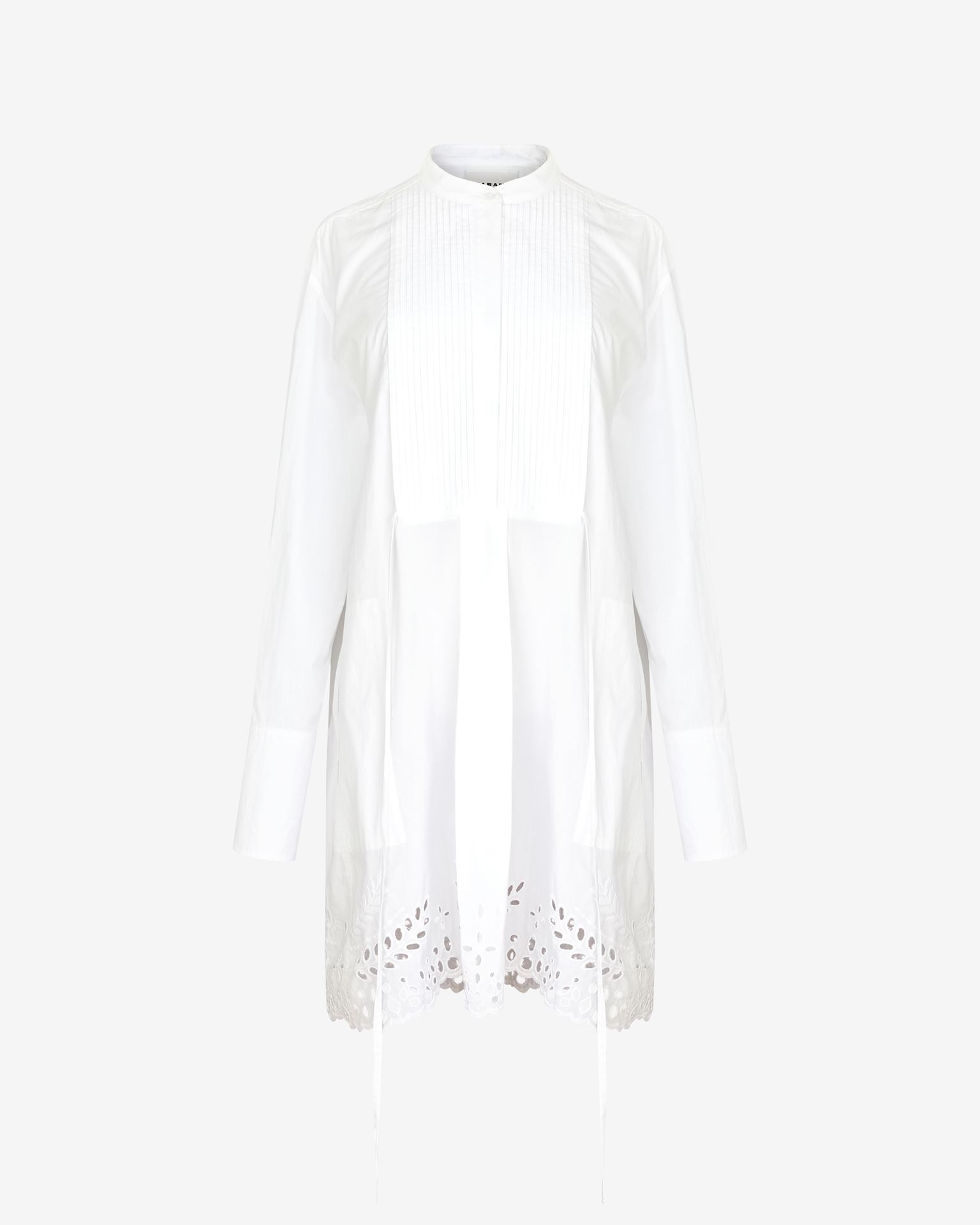 Shop Isabel Marant Étoile Rehana Cotton Dress In White
