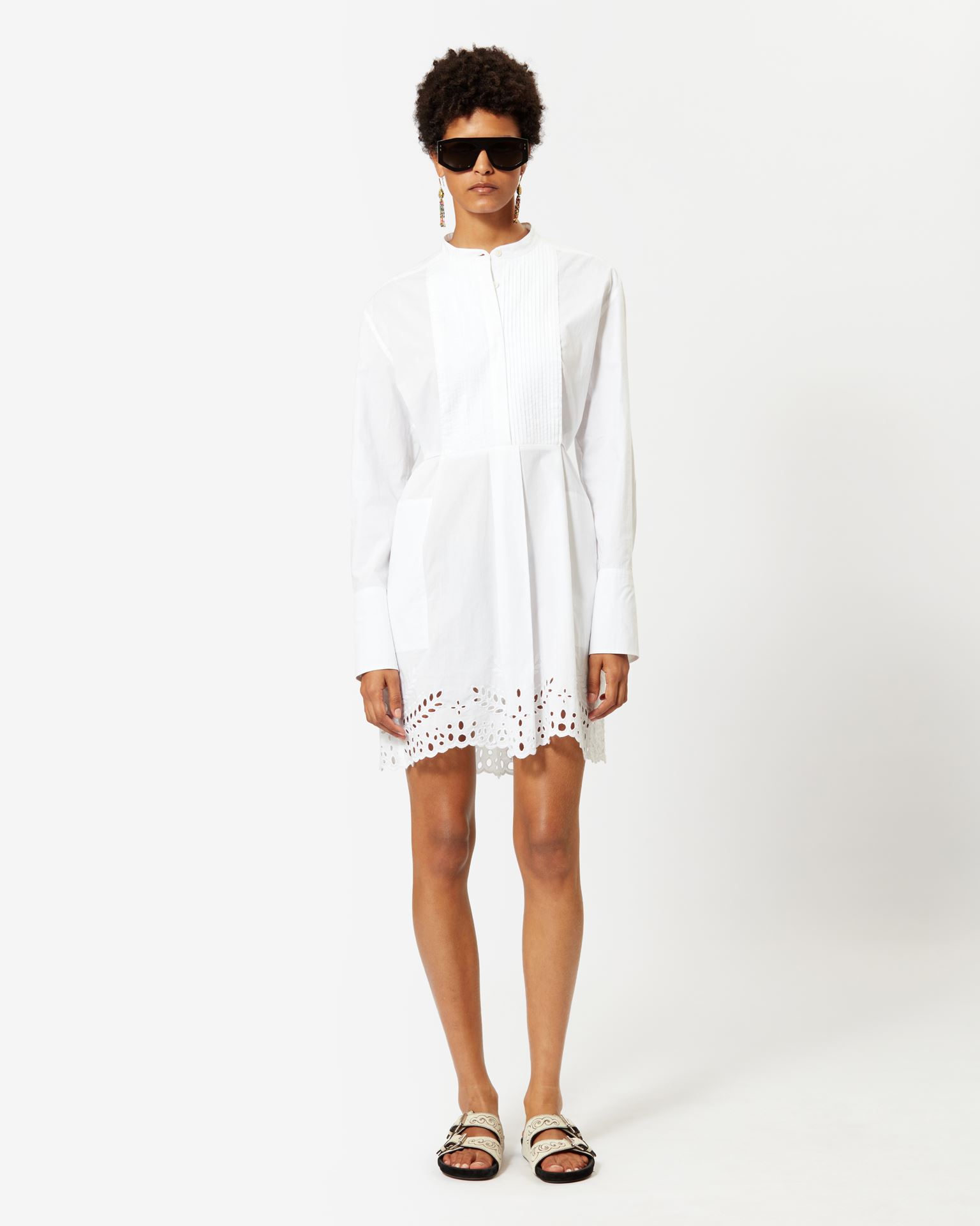 Isabel Marant Marant Étoile, Rehana Cotton Dress - Women - White