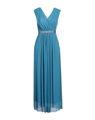 Pennyblack Woman Maxi Dress Pastel Blue Size 8 Polyamide, Elastane