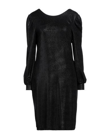 Caractere Caractère Woman Mini Dress Black Size 10 Polyamide, Polyester, Elastane