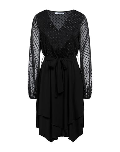 Caractere Caractère Woman Mini Dress Black Size 10 Polyester