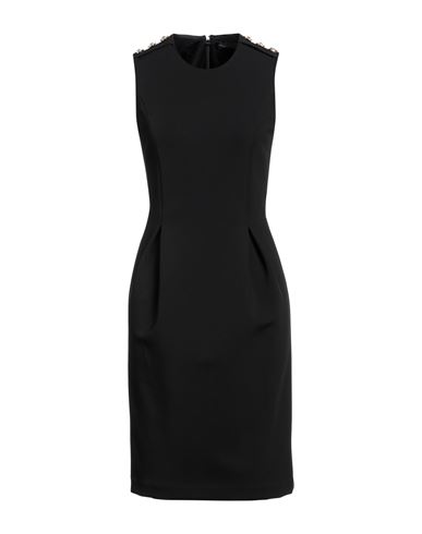 Versace Collection Woman Midi Dress Black Size 6 Viscose, Polyamide, Elastane