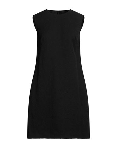 Dolce & Gabbana Woman Mini Dress Black Size 12 Cotton, Polyester, Elastane