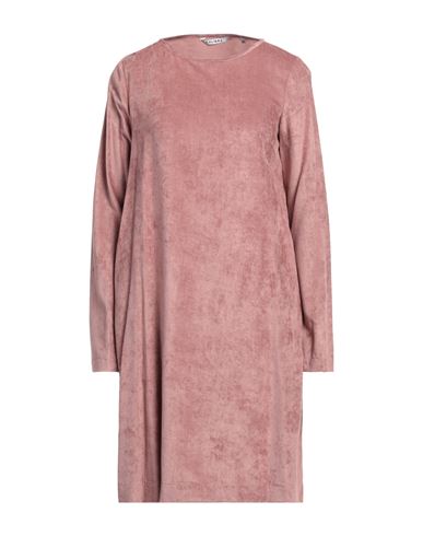 Caliban Woman Short Dress Pastel Pink Size 10 Viscose