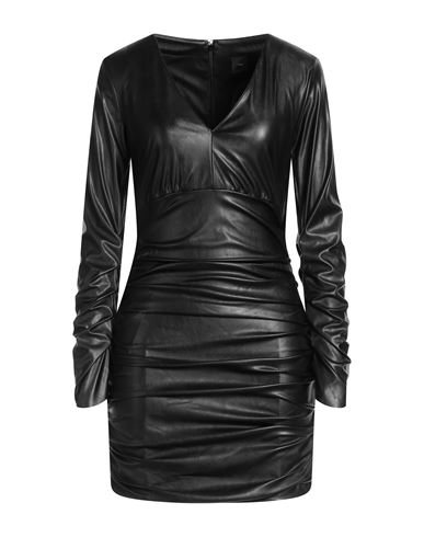 Pinko Woman Short Dress Black Size 4 Polyester