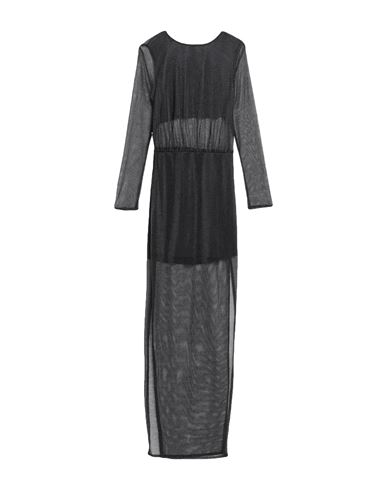 Feleppa Woman Maxi Dress Black Size 10 Viscose, Elastane, Polyester