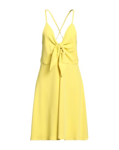 Fly Girl Woman Midi Dress Yellow Size M Polyester, Elastane