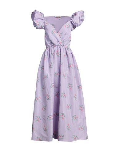 Vestido largo Mujer Lila 36 Mujer