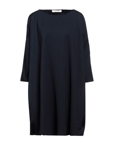 Liviana Conti Woman Mini Dress Midnight Blue Size S/m Viscose, Polyamide, Elastane