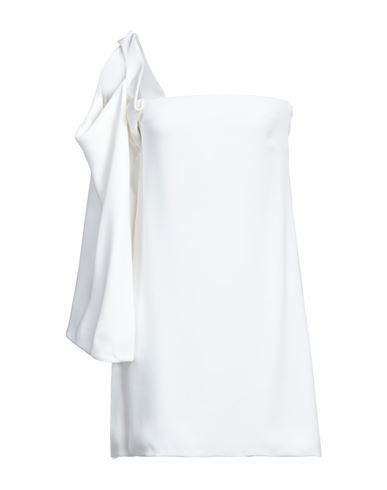 Ferragamo Woman Short Dress White Size 2 Viscose
