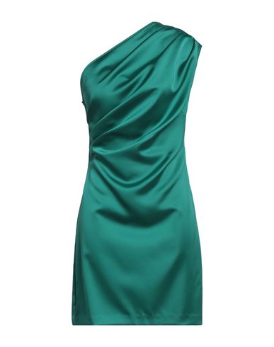 Imperial Woman Short Dress Emerald Green Size M Polyester, Elastane