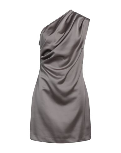 Imperial Woman Mini Dress Grey Size L Polyester, Elastane