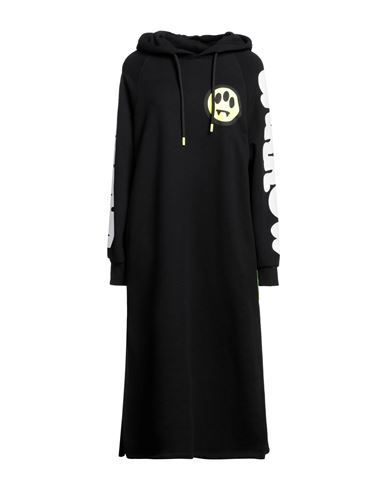 Barrow Woman Midi Dress Black Size M Cotton