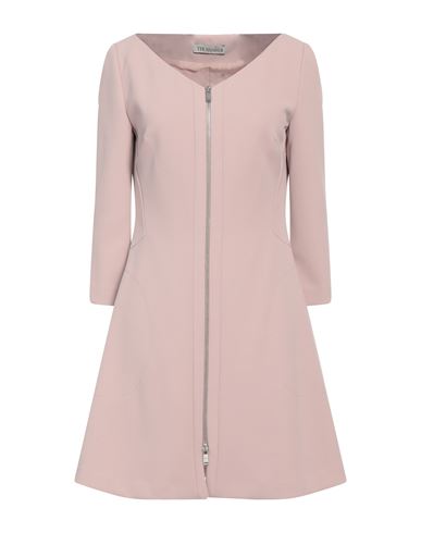 Trussardi Woman Mini Dress Blush Size 10 Polyester, Elastane In Pink