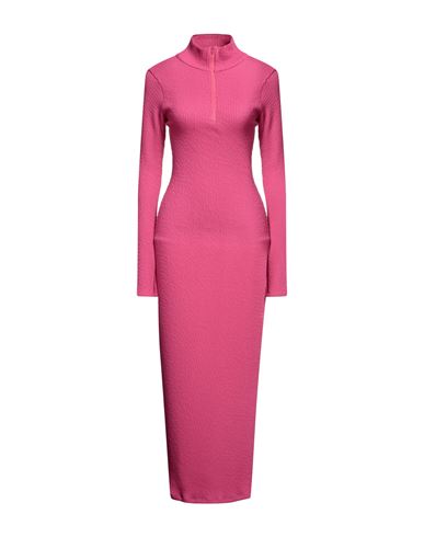Weinsanto Woman Maxi Dress Magenta Size S Polyamide, Viscose, Polyurethane