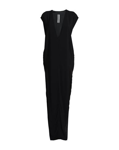 Rick Owens Woman Maxi Dress Black Size 6 Viscose, Acetate