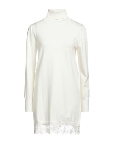 Mini-Kleid Damen Cremeweiß M Damen