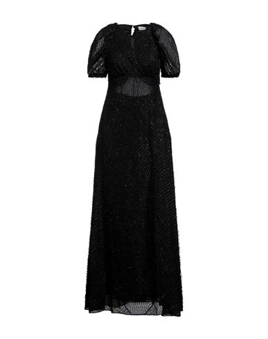 Vanessa Cocchiaro Woman Long Dress Black Size 6 Polyester