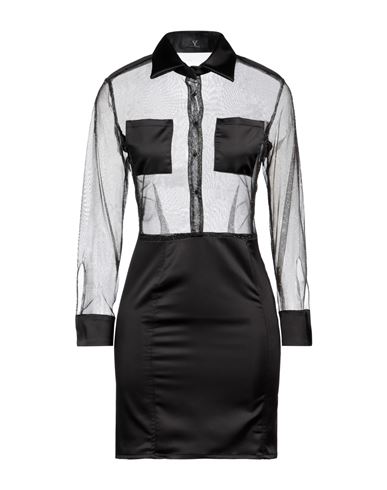Feleppa Woman Mini Dress Black Size 4 Textile Fibers