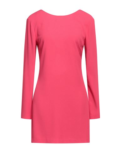 Jucca Woman Mini Dress Fuchsia Size 6 Acetate, Viscose In Pink