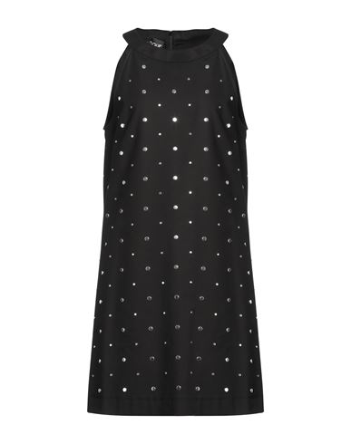 Boutique Moschino Woman Mini Dress Black Size 10 Cotton, Elastane