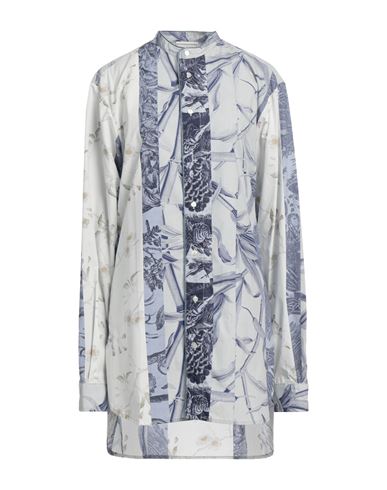 Pierre-louis Mascia Woman Mini Dress Sky Blue Size M Cotton In Blue