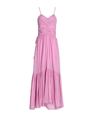 Marant Etoile Marant Étoile Woman Maxi Dress Pink Size 6 Cotton