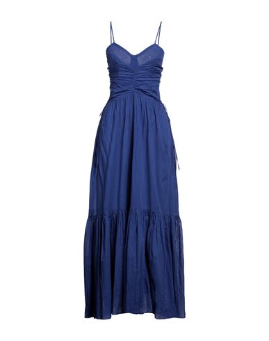 Isabel Marant Étoile Marant Étoile Woman Maxi Dress Blue Size 4 Cotton