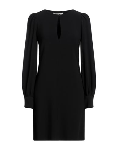 Liviana Conti Woman Mini Dress Black Size 10 Viscose, Acetate