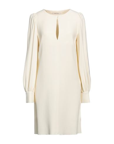 Liviana Conti Woman Mini Dress Cream Size 12 Viscose, Acetate In White