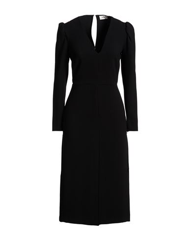 Vestido midi Mujer Negro 34 Mujer