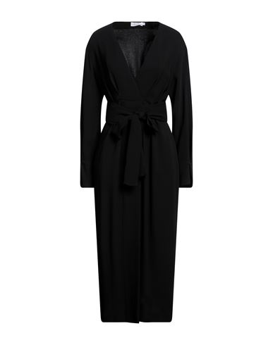 Barba Napoli Woman Midi Dress Black Size 10 Viscose, Elastane