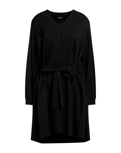 Dondup Woman Mini Dress Black Size 6 Viscose, Elastane