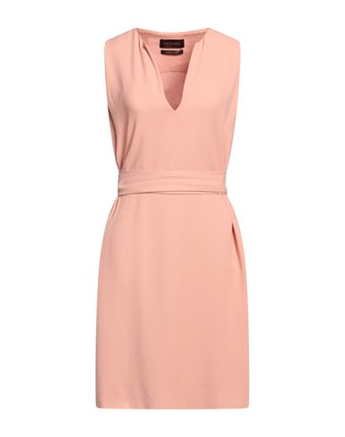 Trussardi Woman Mini Dress Blush Size 12 Acetate, Viscose In Pink