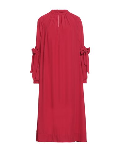 Dixie Woman Midi Dress Red Size S Polyester