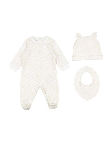 Gcds Mini Newborn Baby Accessories Set White Size 3 Cotton