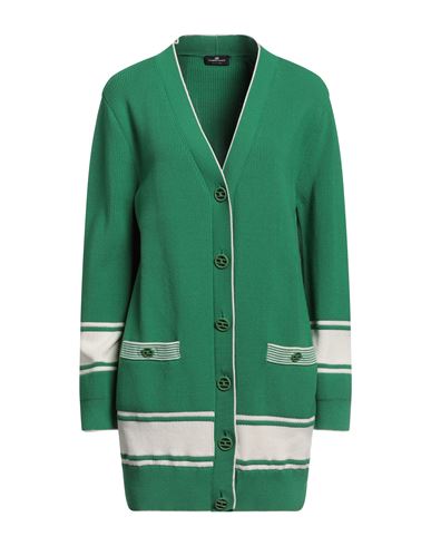 Elisabetta Franchi Woman Cardigan Green Size 8 Viscose, Acrylic, Polyester