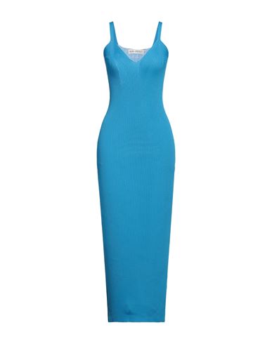 Shop Our Legacy Woman Maxi Dress Azure Size 8 Polyester In Blue