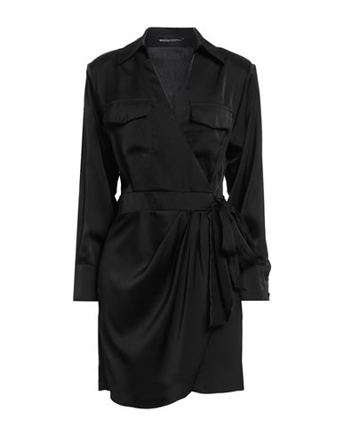 Vanessa Scott Woman Short Dress Black Size S Polyester