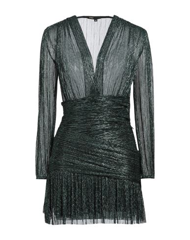 Maje Short Dresses In Green