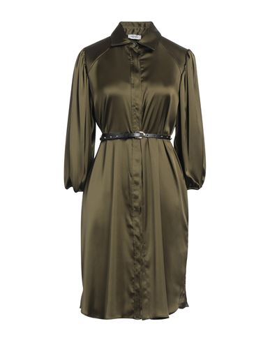 Liu •jo Woman Mini Dress Military Green Size 2 Polyester