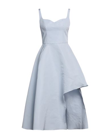 Alexander Mcqueen Woman Short Dress Sky Blue Size 4 Polyester