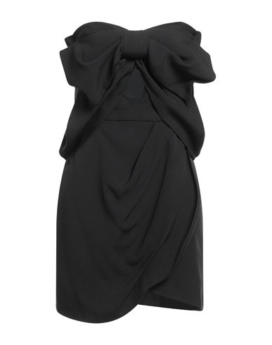 Raquel Diniz Woman Mini Dress Black Size 6 Acetate, Viscose