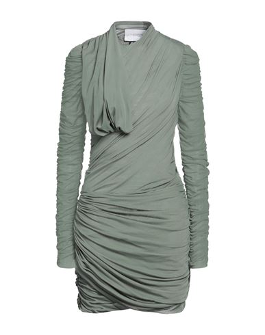 Az Factory Woman Midi Dress Military Green Size 6 Polyester, Elastane