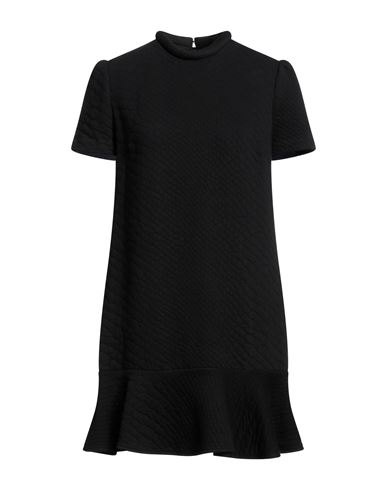 Elisabetta Franchi Woman Short Dress Black Size 8 Polyamide, Cotton