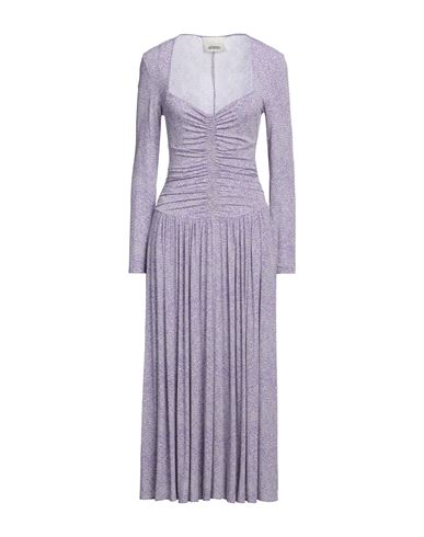 Isabel Marant Woman Midi Dress Light Purple Size 6 Viscose, Elastane