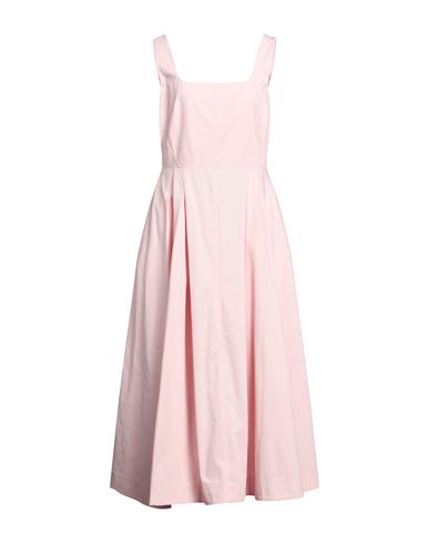 Sportmax Fantino Cotton Dress In Pink